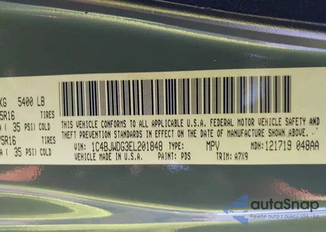 2014 Jeep Wrangler Unlimited Sport from USA, damaged, VIN 1C4BJWDG3EL201848